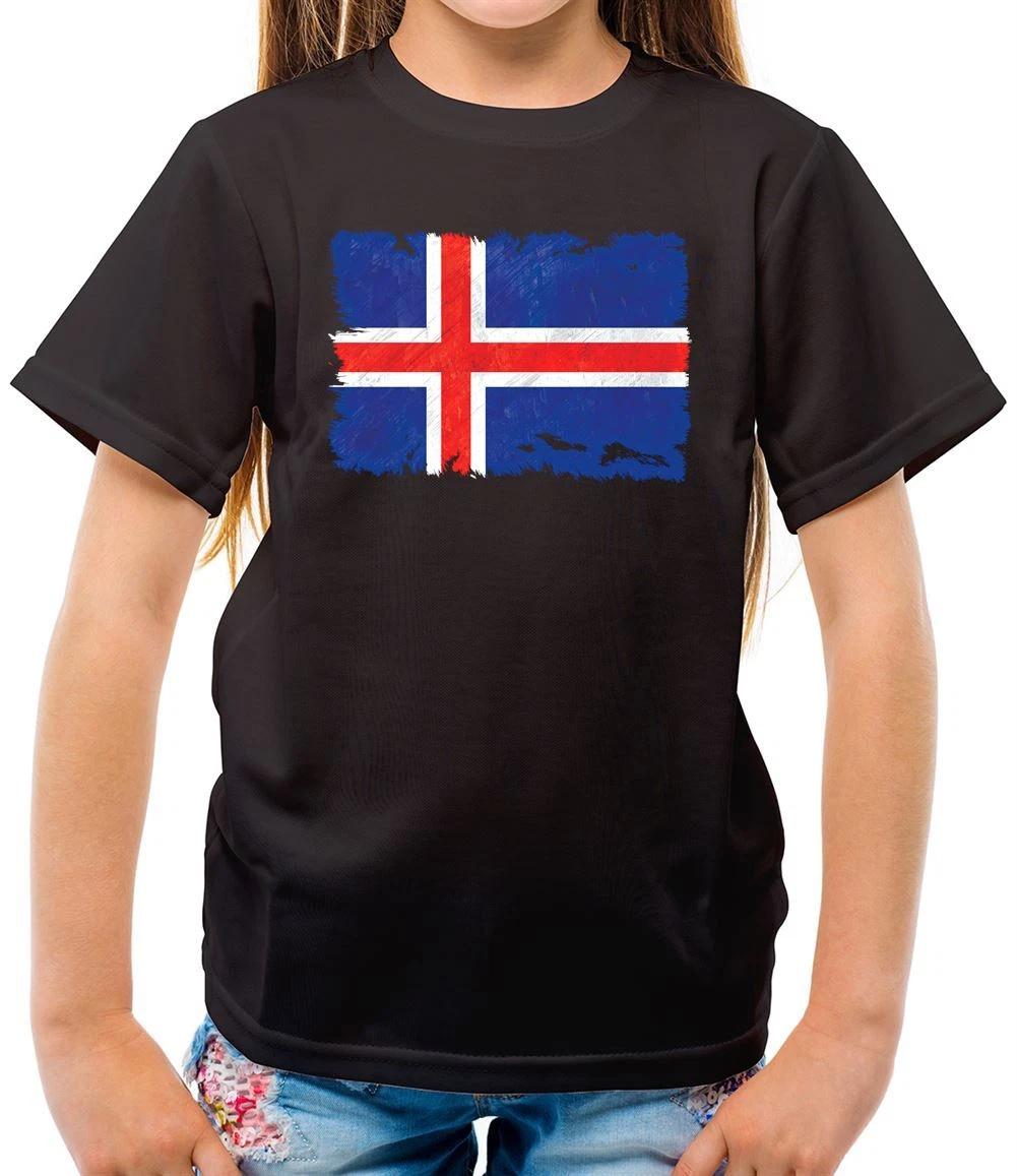 

Iceland Flag - Kids T-Shirt - Flags Reykjavík Blue Lagoon Country 140