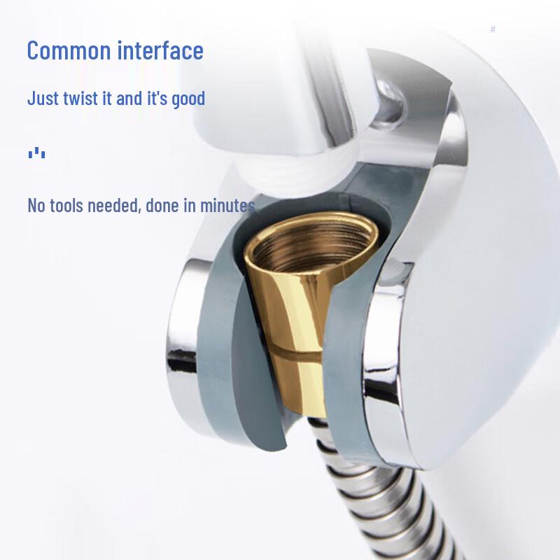 Dezhong Pressurized Shower Hose & Head Set