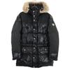 MONCLER [Excellent Condition] FREY Fur/Hooded Down Jacket 1 blackUsed