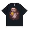 Funny Zoon XingXing Monkey Meme Graphic T Shirt Casual Cotton Short Sleeve T Shirts Unisex Women Fashion Vintage Tshirt