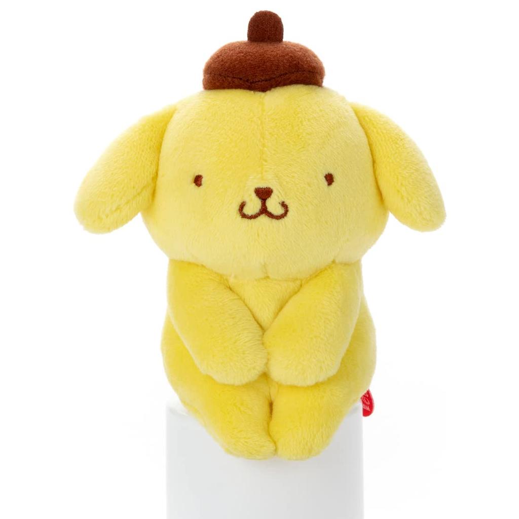 Sanrio Characters Pom Pom Purin Plush Approximately 11cm Tall Chokkori-san Toy,