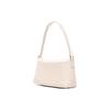 Longchamp Solid Color Metallic Bamboo Handle Leather Shoulder Tote Bag Small Women Bags White 10230HPN555