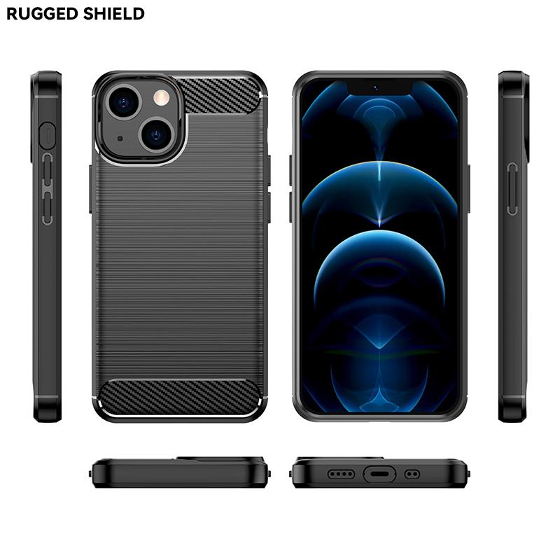 Pro iPhone SE 2022 Pouzdro z uhlíkových vláken s protiskluzovou úpravou pro iPhone 13 Pro XR XS Max 6 6S 7 8 Plus Kryt pro iPhone SE 2020