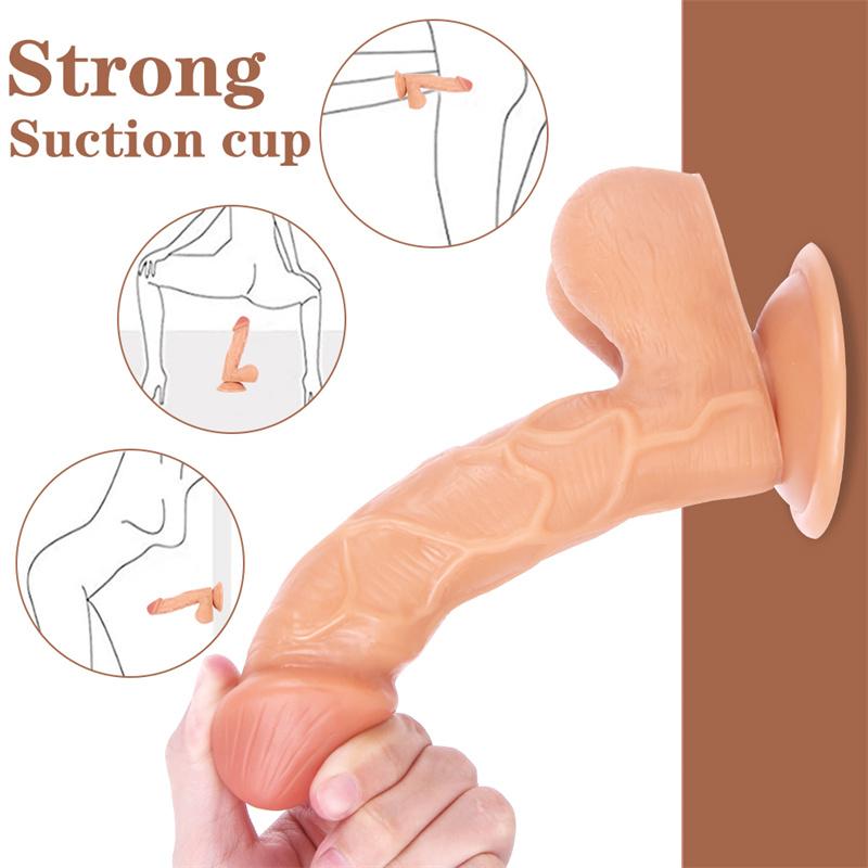 Woman Bedroom Masturbator Real Sensation Dildo Adult Products