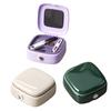 1 Set Magnetic Sewing Box with 20 Needles 16 Thread Scissors Tape Thimble Needle Threader Portable Travel Sewing Tools