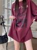 Unisex American Retro Loose-Fit Cotton T-Shirt, Plus Size, Short Sleeve, Summer Style for Couples