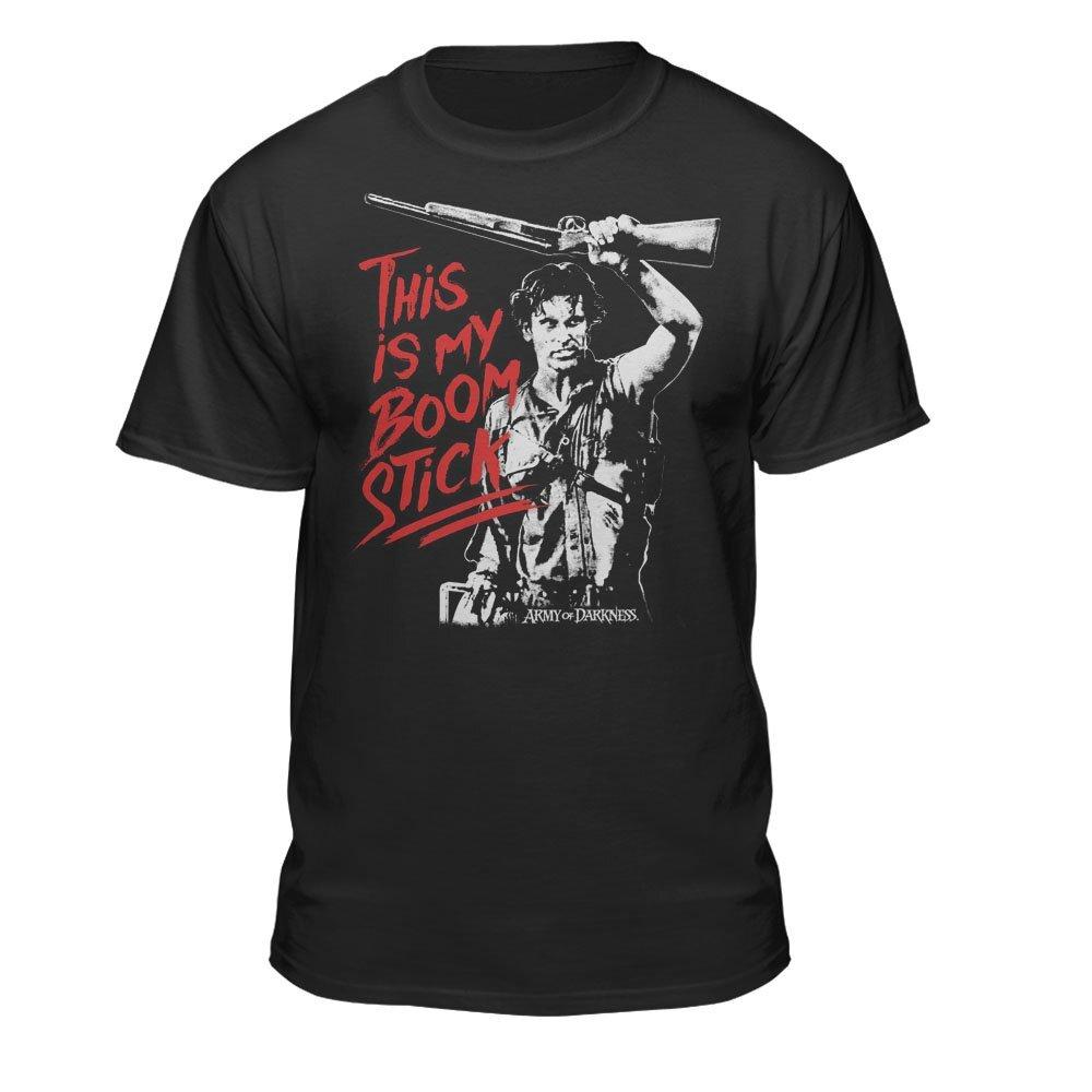 Army of Darkness Adult New T-Shirt - This is my Boomstick Photo Pose XL