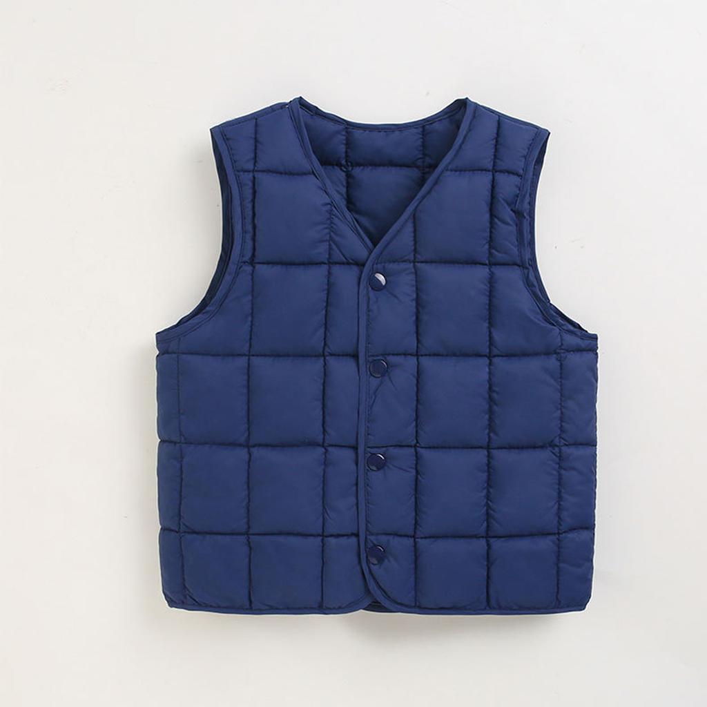 Children's Fashionable Casual Hooded Vest Jacket