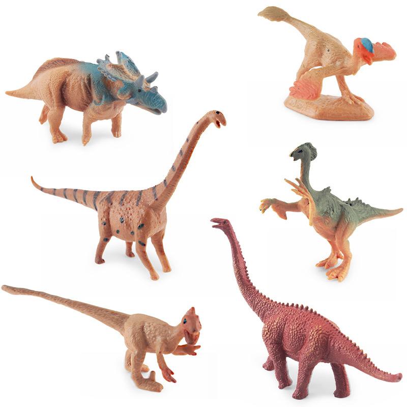 Simulation Jurassic Mini Dinosaur Model Pterosaur Stegosaurus Tyrannosaurus Velociraptor Fusarium Spinosaurus Ornament