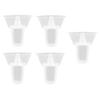 5 Sets Snacks Drinks Storage Holders Creative Hot Pot Shaped Snacks Tray