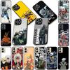 Silicone Cover for Motorola Moto Edge 70 60 Fusion NEO Pro G Stylus G56 G96 G52 G04 G05 20 Phone Case Jiraiya Narutos Kakashi