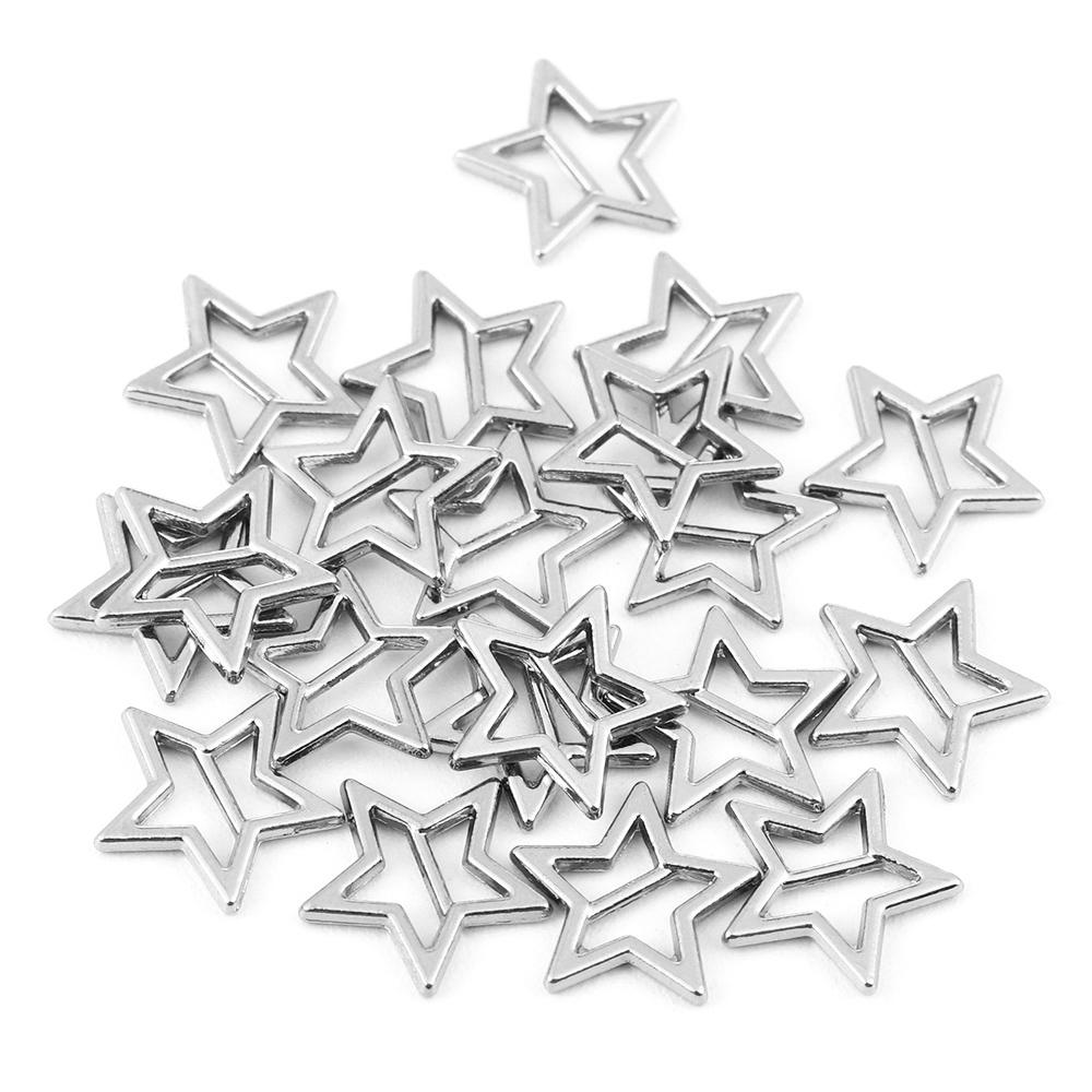 Ultra-small 4 Colors Tri-glide Star Buckle Doll Bags Accessories Belt Buttons Diy Dolls Buckles