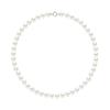 Collier - Pearls & Colors - Prestige - Perle de Culture d'Eau Douce Rondes - Perle Blanche - Or Blanc 375/1000 - Femme