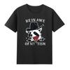 Raccoon Be In Awe Of My Tism Retro Style Funny Quote Joke Vintage Men's T-Shirt