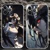 Cartoon Anime A-AlbedoS Transparent Phone Case For IPhone 16 15 14 13 12 11 Pro Max Plus Soft Cover