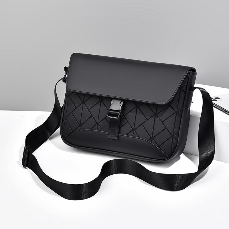 Men's Crossbody Bag Commuter Shoulder Bag Colorful Large Capacity Chest Bag