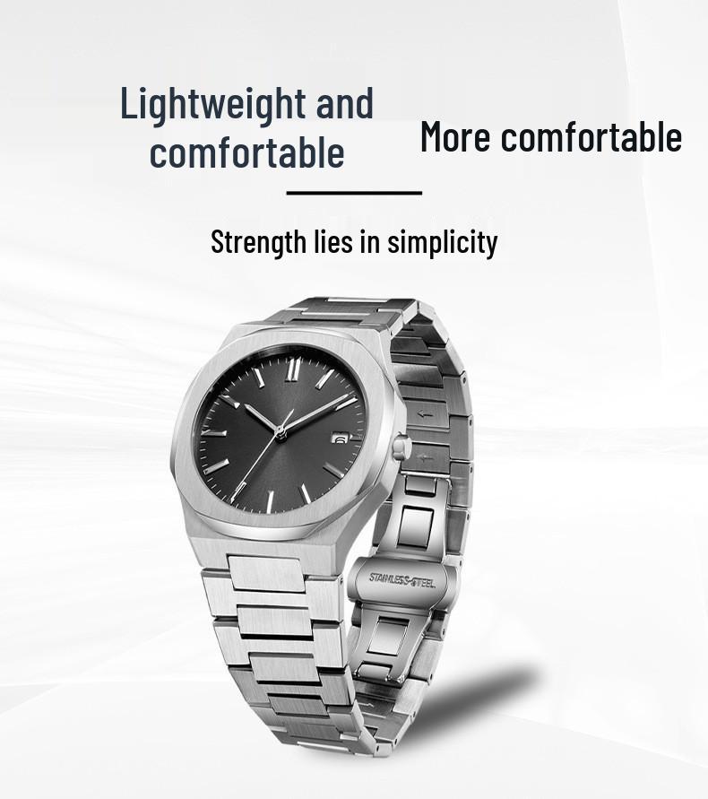 Influencer D1 Milano Stainless Steel Quartz Watch, Douyin Style