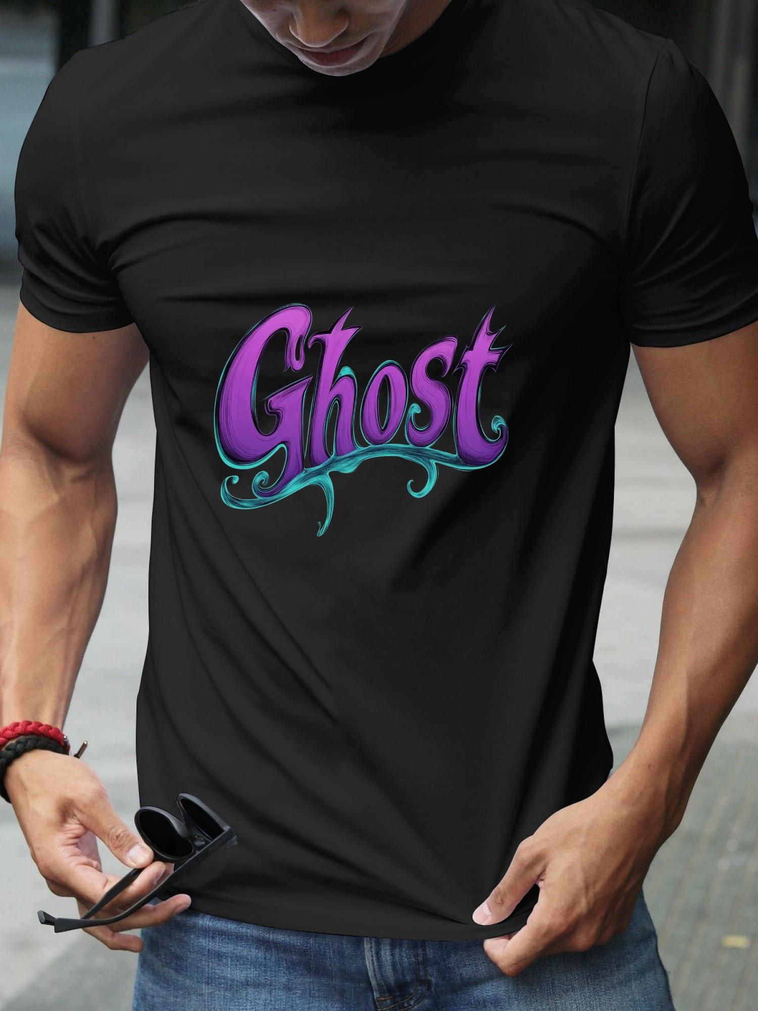 1pc Ghostly Retro Horror T-shirt XL