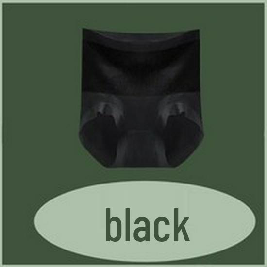 X Schwarze formende Panties mit mittlerer bis hoher Taille zur Bauchkontrolle nach der Geburt - Extra Groß