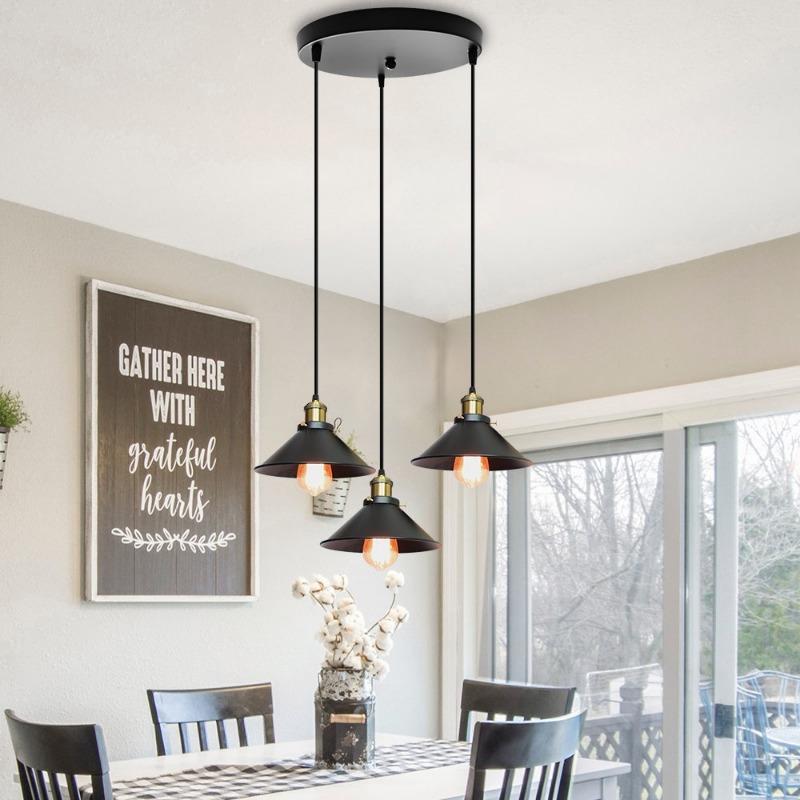Nordic Industrial Style Pendant Light Postmodern Hanglamp Bedroom Dining Room Bar Decor Luminaire Suspension Kitchen Fixtures