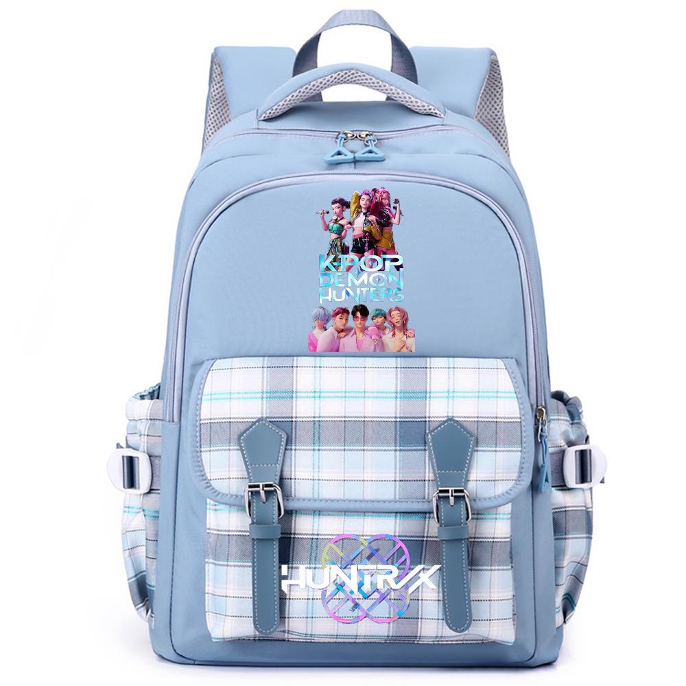 Anime Cartoon K-Pop Printed Large Capacity Backpack for Teenger Student Girl Boy Schoolbag Bookbag Women Waterproof Travel Bag Kid Gift Mochila