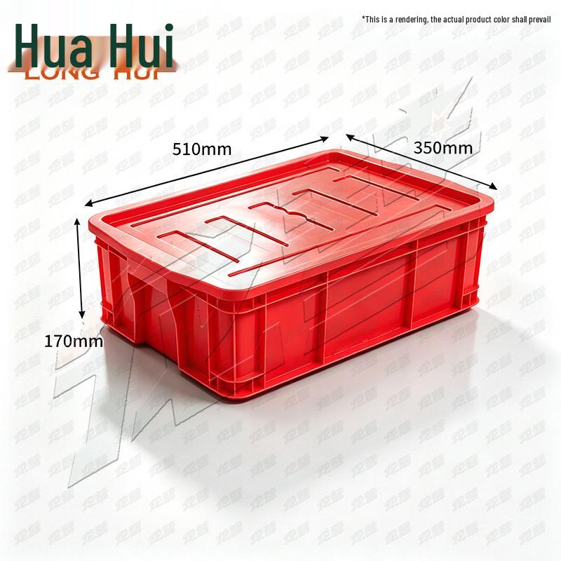 Longhui Plastic Storage Crate with Lid