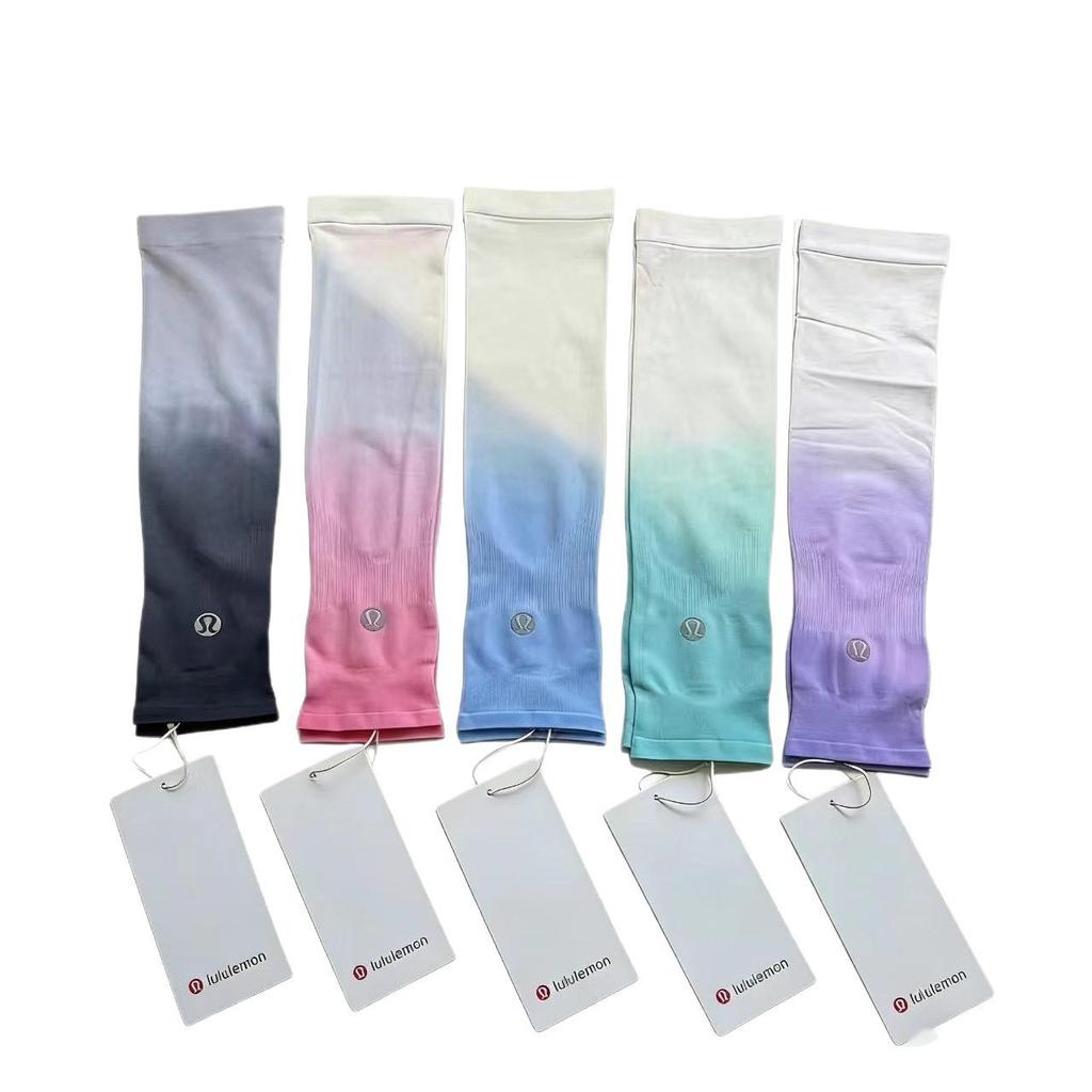 Unisex Gradient Color UV Protection Ice Sleeves for Cycling