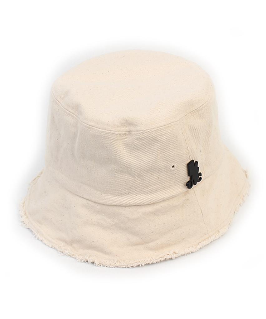 Vintage Ivory Wire Bucket Hat