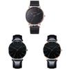 Geneva Mens Quartz Watch Alloy Band With Decorative Dial For Casual Wear