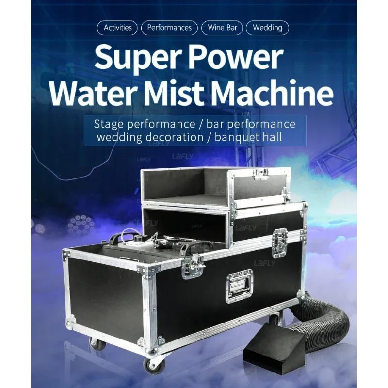2000/5000W Water Mist & Low Lying Fog Smoke Machine - DMX & Remote Control, Ideal Wedding/DJ/Concert/Dance Event Equipment