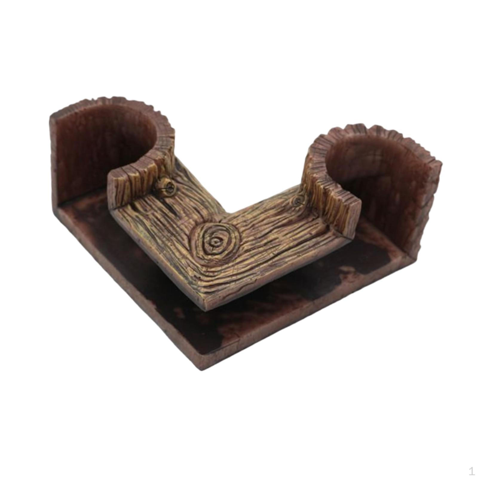 

Aquarium Underground Tunnel Fish Hideout Habitat Kuhli Loach Portable Accessories Clown Resin