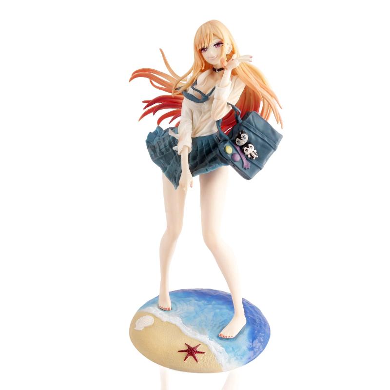 New 27Cm Anime Figure Transformation Doll Falling In Love Kitagawa Marin Desktop Decoration Model Collectible Toys For Fans