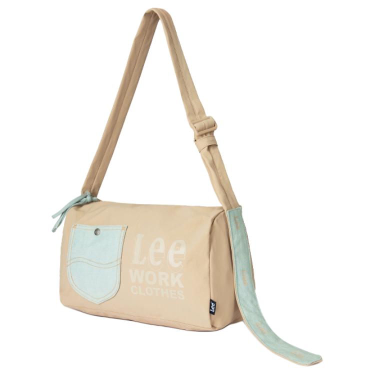 New Lee Fabric Crossbody Bag Regular Unisex Army Green/Black/Sand Stone/Coix Seed LE240130M-1
