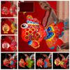 Paper Middle Autumn Festival Lantern Hand Made Mid Autumn Lotus Lantern  Women