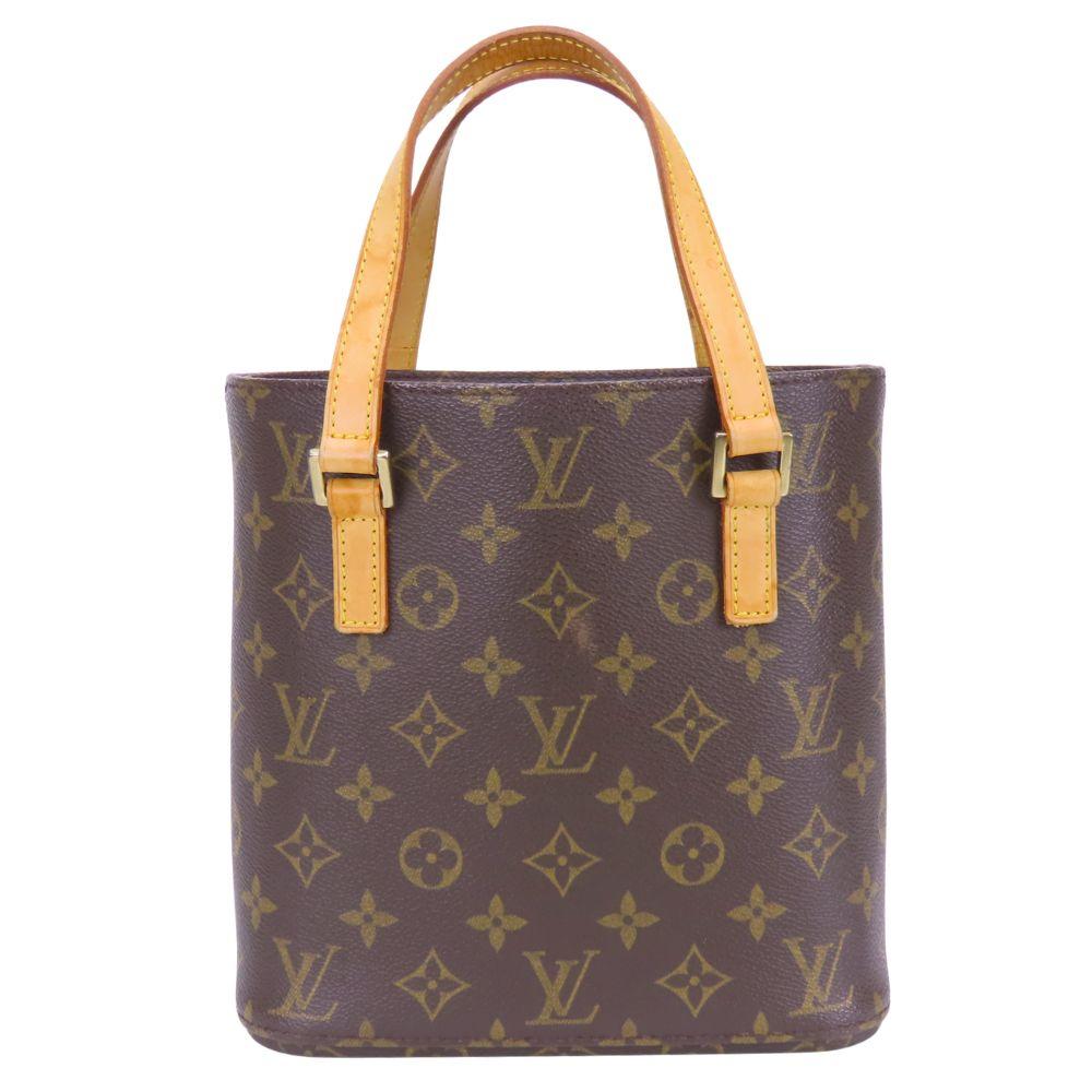 Used LOUIS VUITTON Handbag Vavan PM M51172 Monogram/Nume leather Brown