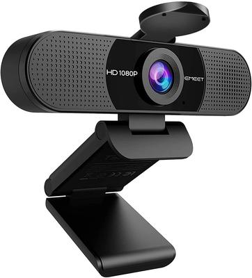 EMEET Webcam Webcam HD1080P 2 Millionen Pixel Weitwinkel PC-Kamera Streaming-Mikrofon PC-Kamera für Online-Meetings Automatische Lichtkorrektur