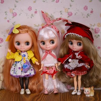 ICY DBS Middie Blyth Puppe 1/8 BJD Gelenk weiße Haut süßes Set Puppe 20cm Puppe DIY Spielzeug Mädchen Geschenke