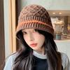 Bohemian Style Knitted Beanies Hat Thin Winter Weave Cap Sweet Crochet Pullover Hat  Autumn