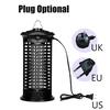 Elektrisk Bug Zapper Mosquito Killer Bug Fly Insekt tiltrekkende felle med UV-lys Skadedyrfangerlampe