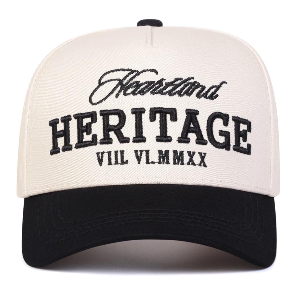 Dames Heritage Letterprint Borduurwerk Baseballpetten Lente Herfst Buiten Gebruik Verstelbare Casual Petten Zonbescherming Pet Sportpet Voor Mannen En