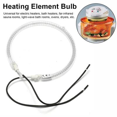 1 Pieza Calefacción Halógena Elemento Calefactor Bombilla Accesorios Universales para Horno Cocina Para Calentador Eléctrico