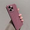 Vertical Stripes Phone Case For Redmi Note 14 13 12 Pro Plus 9A A3 Glossy Hard PC Shockproof Bumper Back Cover Coque