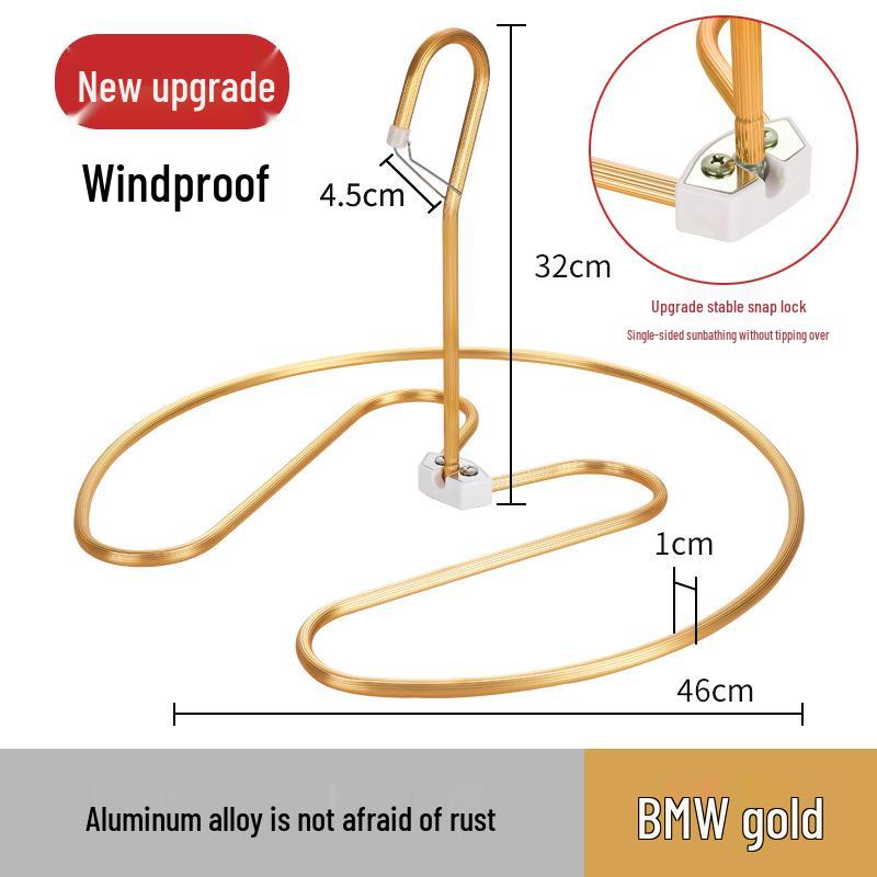 Spiral Balcony Clothes Rack for Quilts Bed Sheets and Covers 2380₽