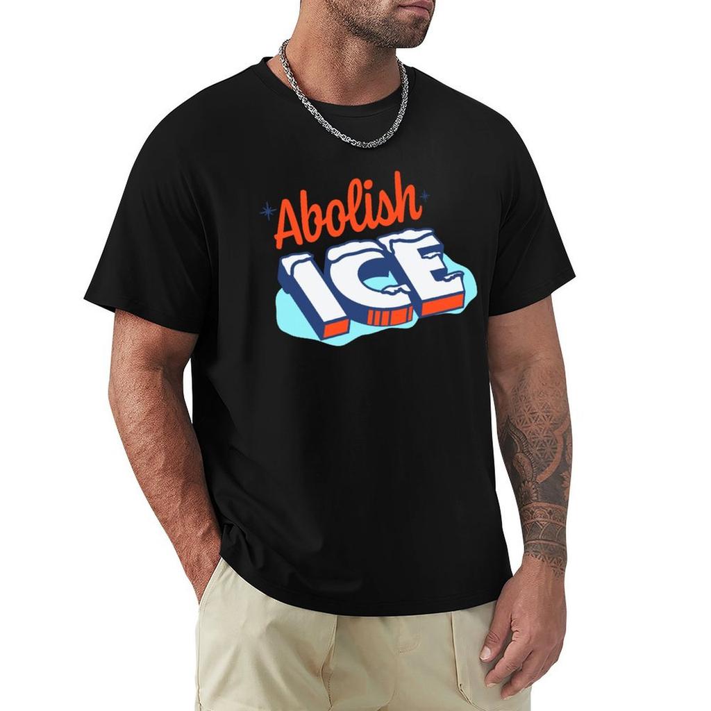 Abolish Ice Funny Design Immigration And Customs Enforceunisext Tshirt Minimal Art Print Tshirt