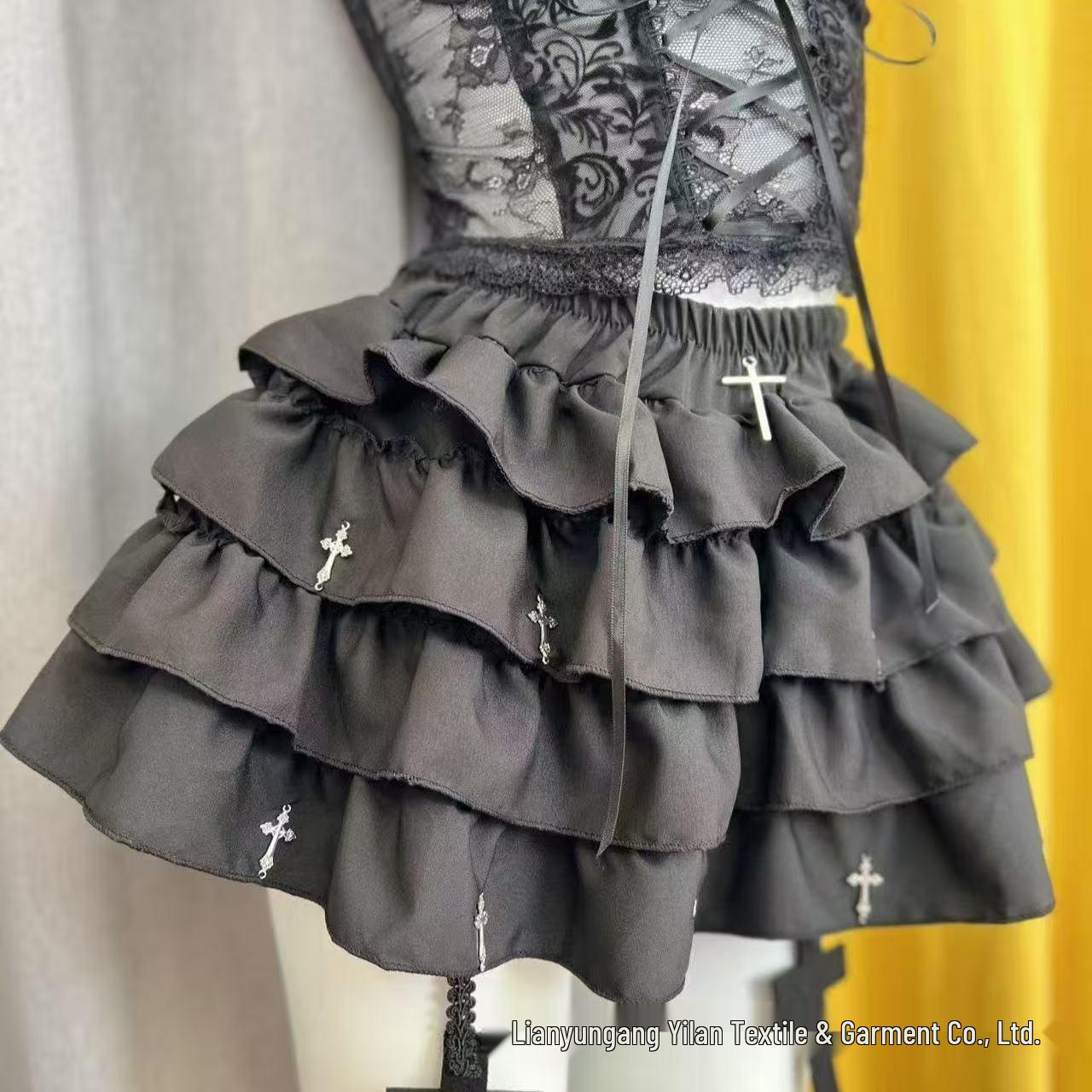 

Солодка біла пишна мереживна балетна спідниця - Петіт, Висока талія, Еластичний пояс Fits 80-135 jin