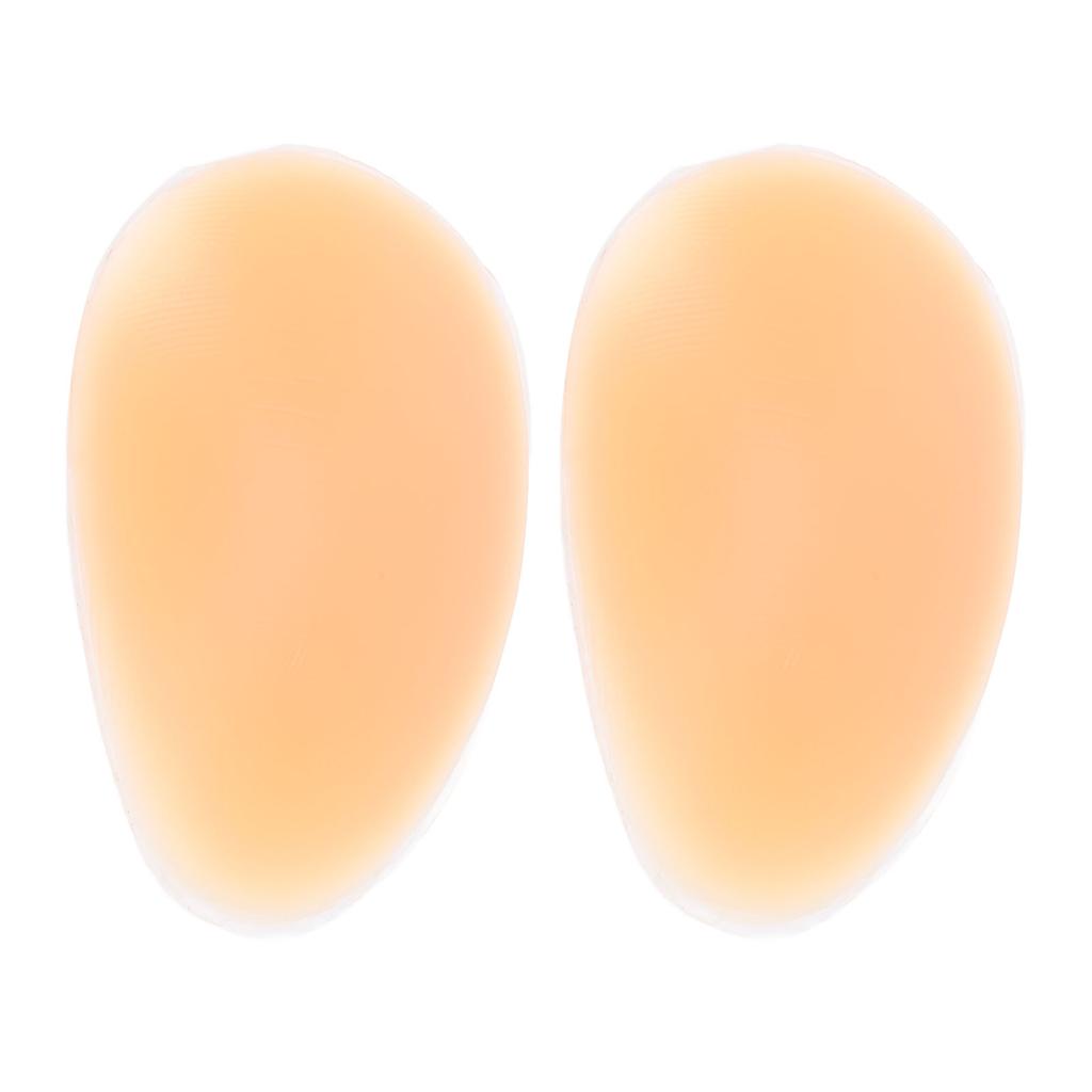 1 Pair Silicone Butt Pads Self Adhesive 2cm Thickness Fit Curves Silicone Butt Padding for Women