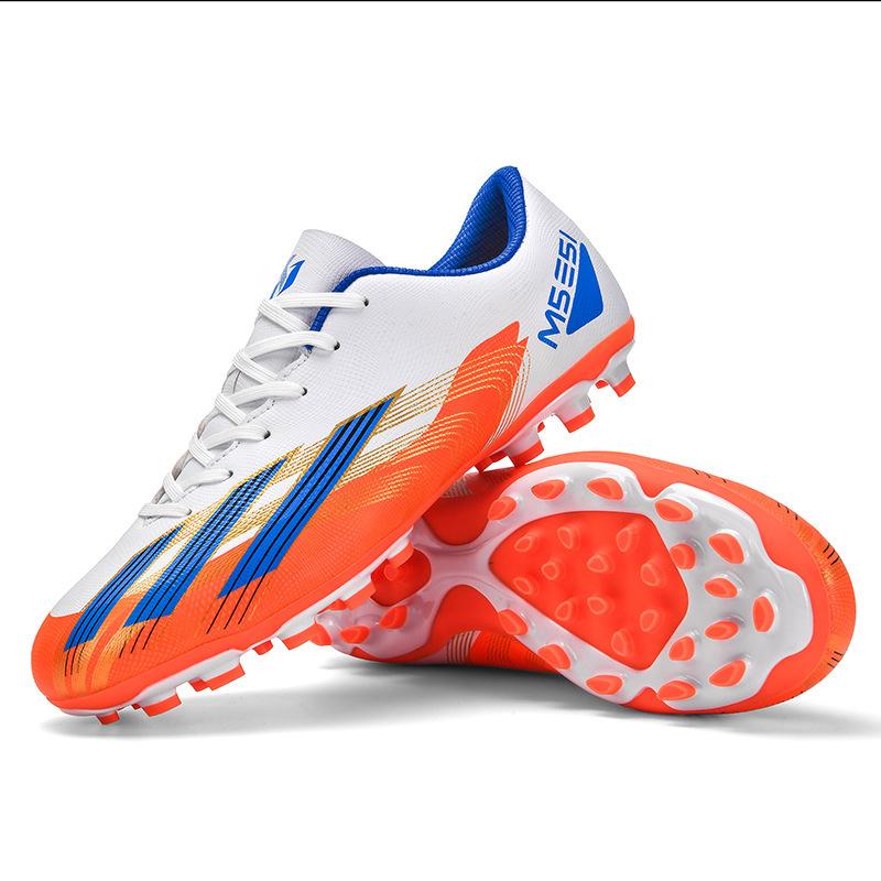 

Football Shoes Adult Children Low Top AG Spikes Broken Nails Artificial Grass Futsal Training Football Shoes 31