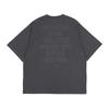 New Era Short Sleeve OverSized Tee 23 14683873 NER35A0263 Graphite Gray M Typography ONSPOTZ Exclusive Apparel Oversized Unisex Streetwear Cool Outfit