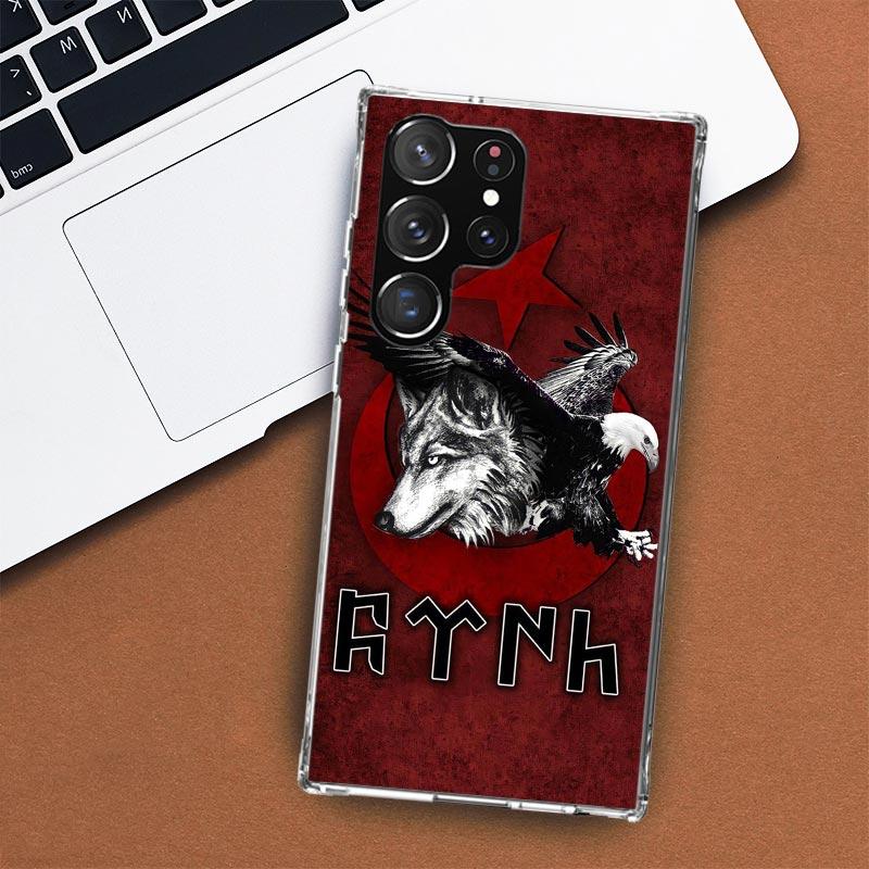 Turkey Turkish Flag Phone Case For Samsung Galaxy S24 S23 S22 Ultra S21 S20 Fe S10 Plus S10E S9 S8 + Shell Coque