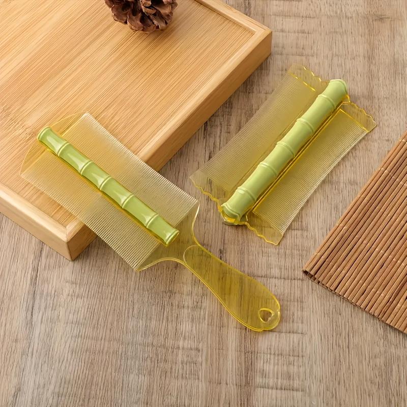 Plastic Lice Comb Double-sided Super Dense Teeth Remove Dandruff Scalp Cleansing Scalp Massage Comb Flea Removal Hair Tools